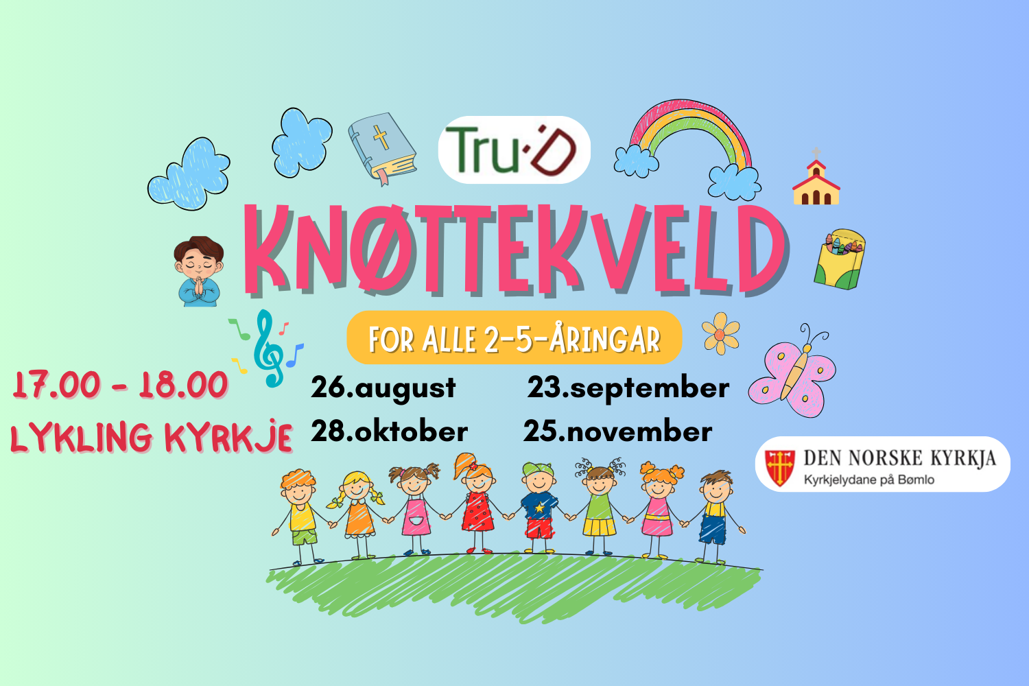 Plakat for Tru:D 2-5 Knøttekveld Lykling