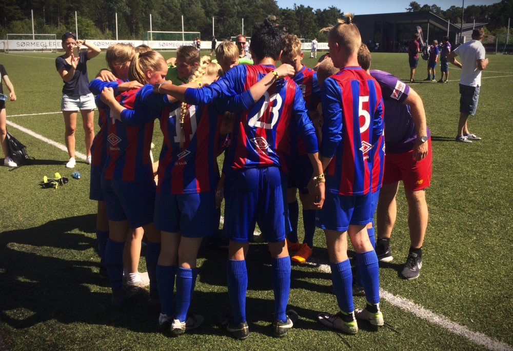 Plakat for Fotball 11 -15 år