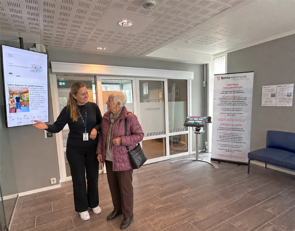 Plakat for Servicekurs - ved demens